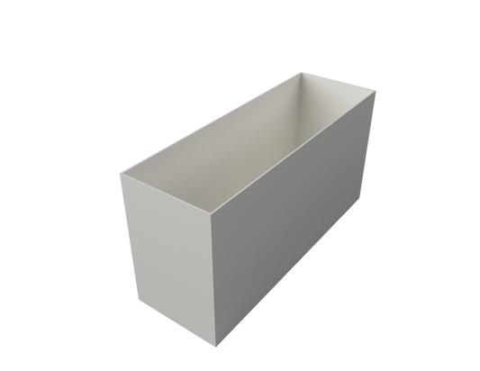 Powder-Coated Rectangular Planter